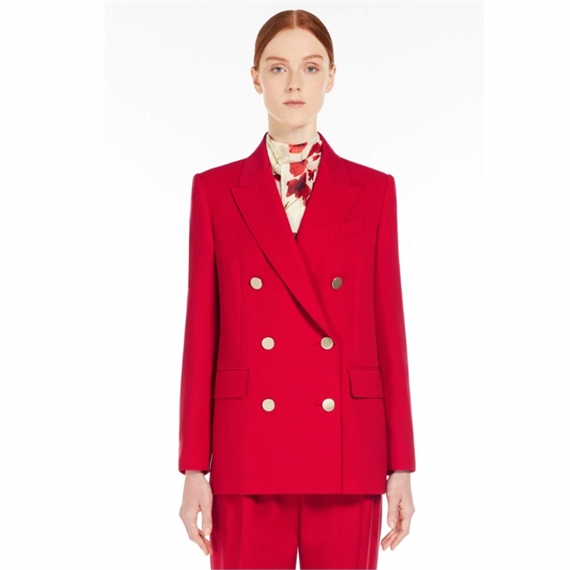 Max Mara Studio EDICOLA Blazer, Rød